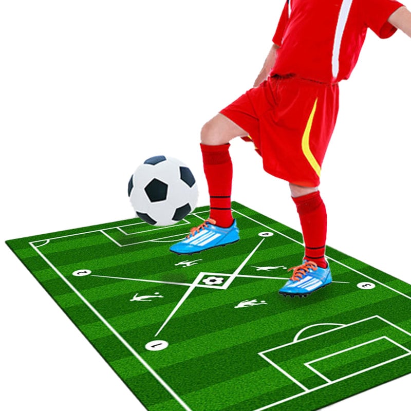 Silent Non-Slip Soccer Training Mat for All Levels