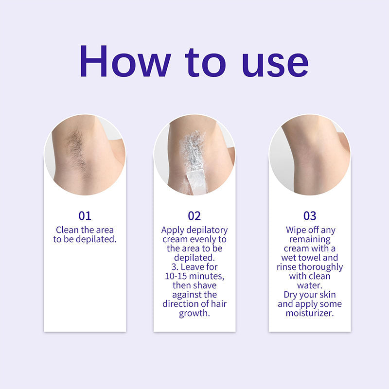 Gentle Hair Removal Cream for Sensitive Skin