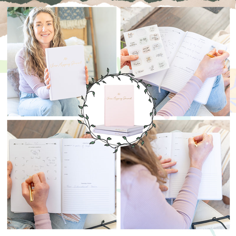 Linen Bible Verse Mapping Journal