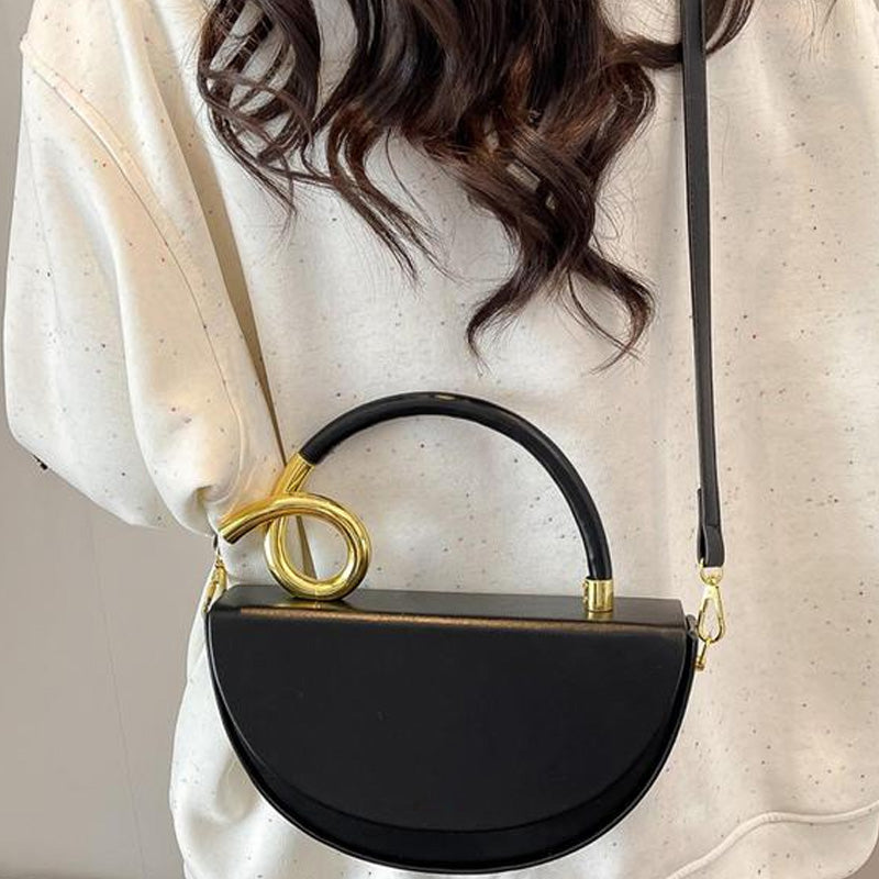 Women's Fashionable Solid Color Handbag