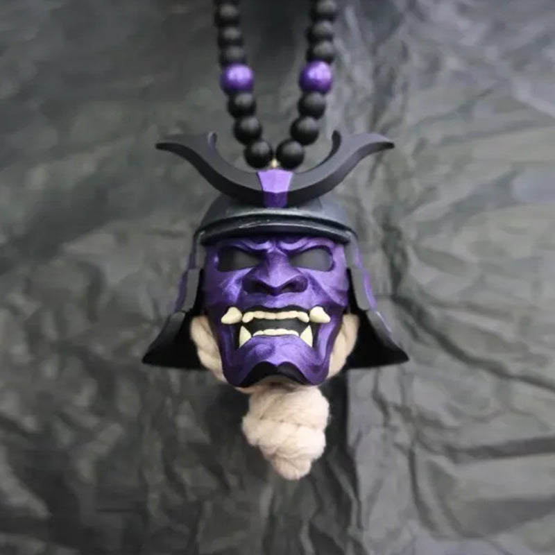 Japanese Oni Mask Car Rear Veiw Mirror Ornament