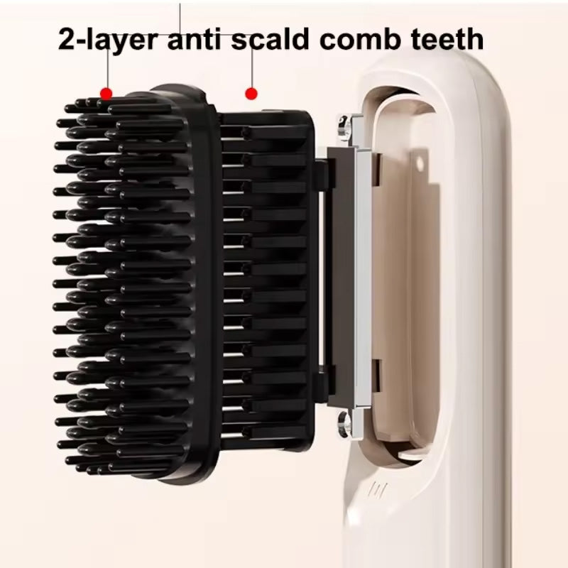 Cordless Hair Straightener Brush