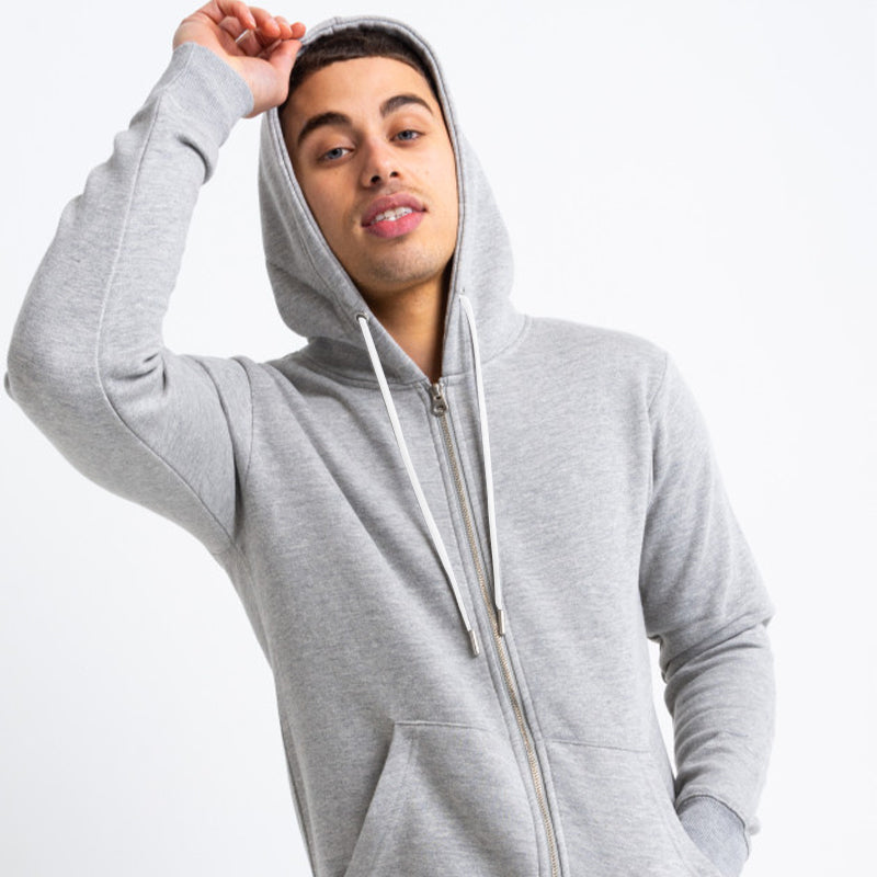 Men's Casual Full Zip Hoodie & Jogger