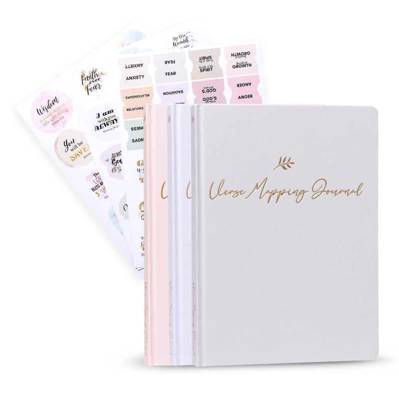 Linen Bible Verse Mapping Journal