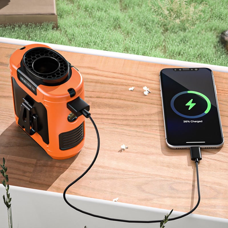 Rechargeable Waist Clip Fan