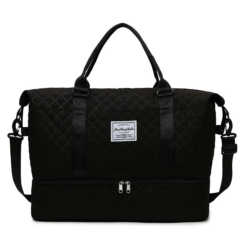 Diamond Grid Dry And Wet Separation Bag