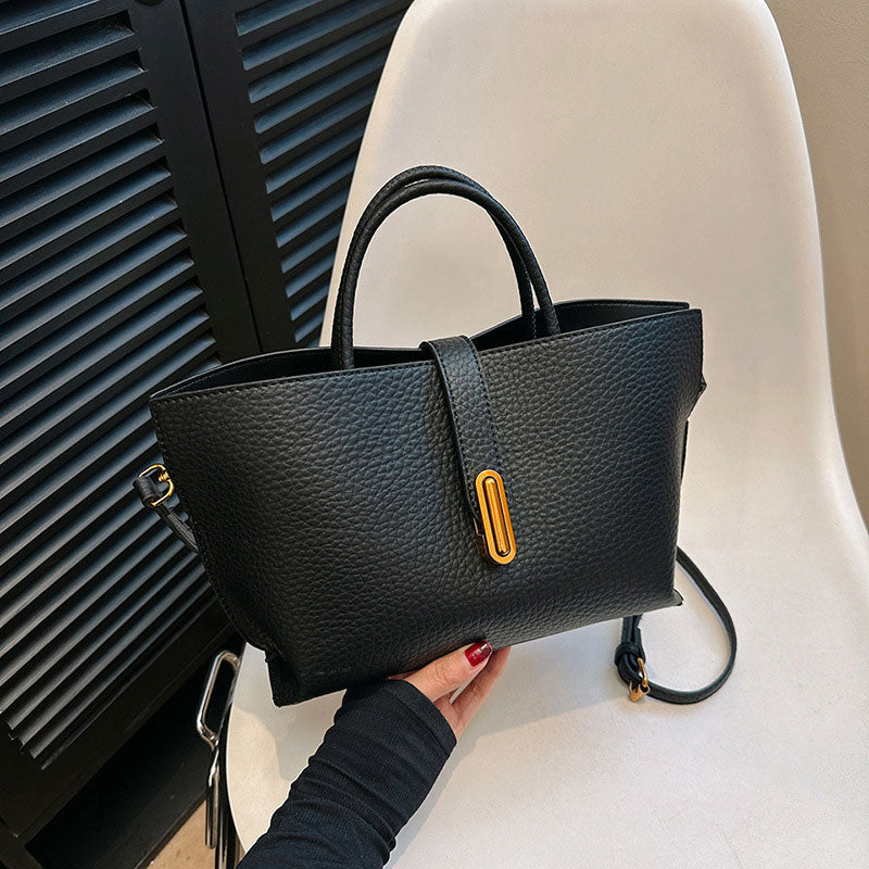 Women's Elegant Solid Color Handbag Crossbody Bag