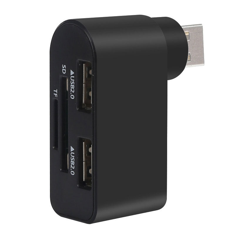 4-in-1 Rotating USB Hub