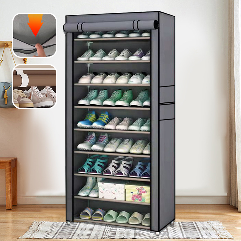 Dustproof Multi-layer Cloth Shoe Rack
