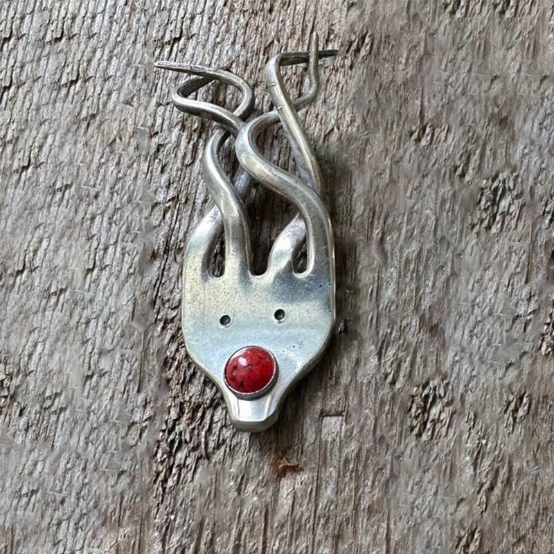 Funny Fork Reindeer Ornament