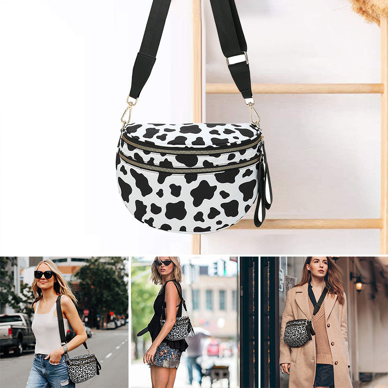 Fashionable and versatile large capacity crossbody shell bag