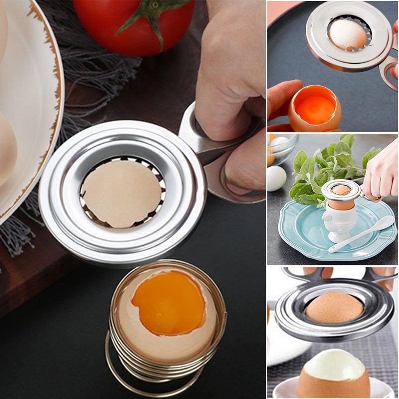 Stainless Steel Egg Topper Cutter