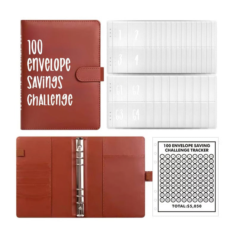 100 Envelope Challenge Binder