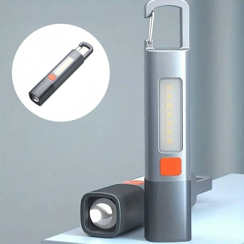 Portable Rechargeable Super Bright LED Flashlight