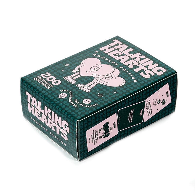 Talking Hearts Couple Card Game