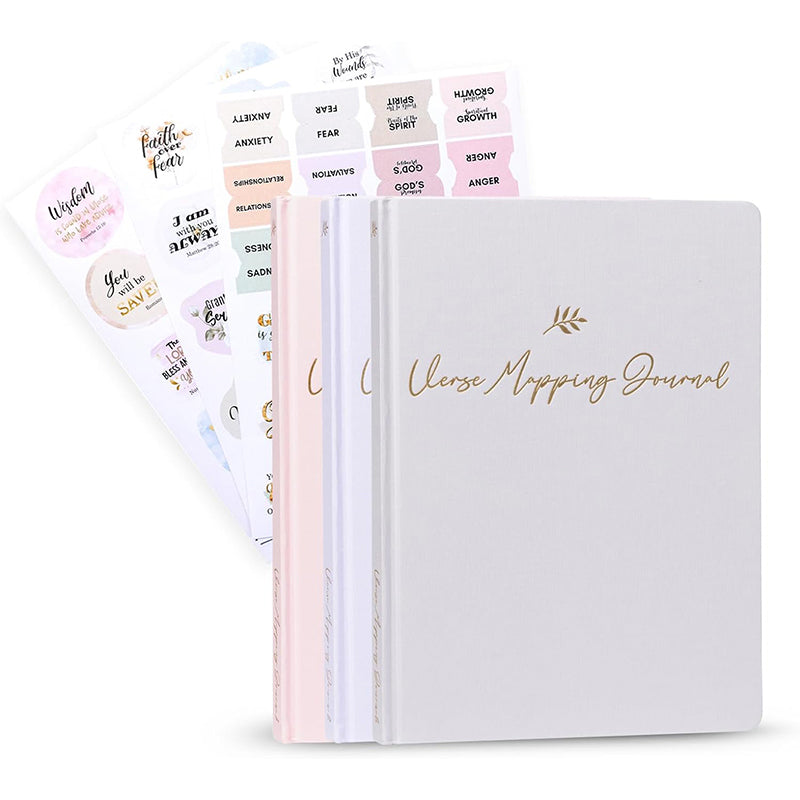 Linen Bible Verse Mapping Journal