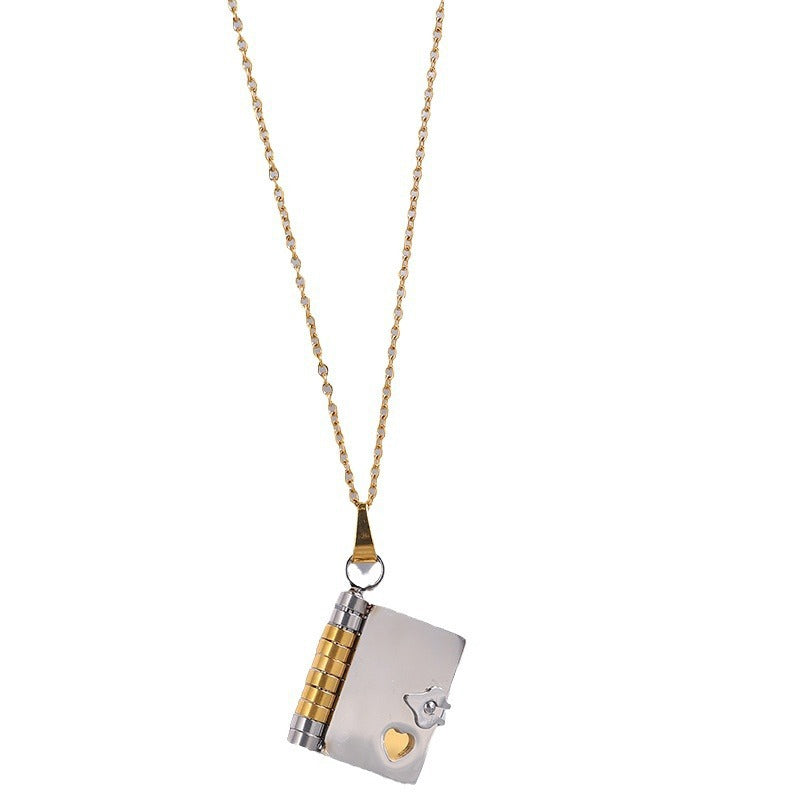 Locket Letter - Message in Steel
