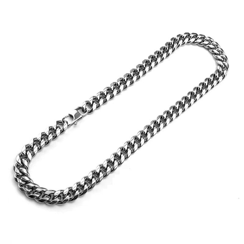 Mens Cuban Link Chain Necklace