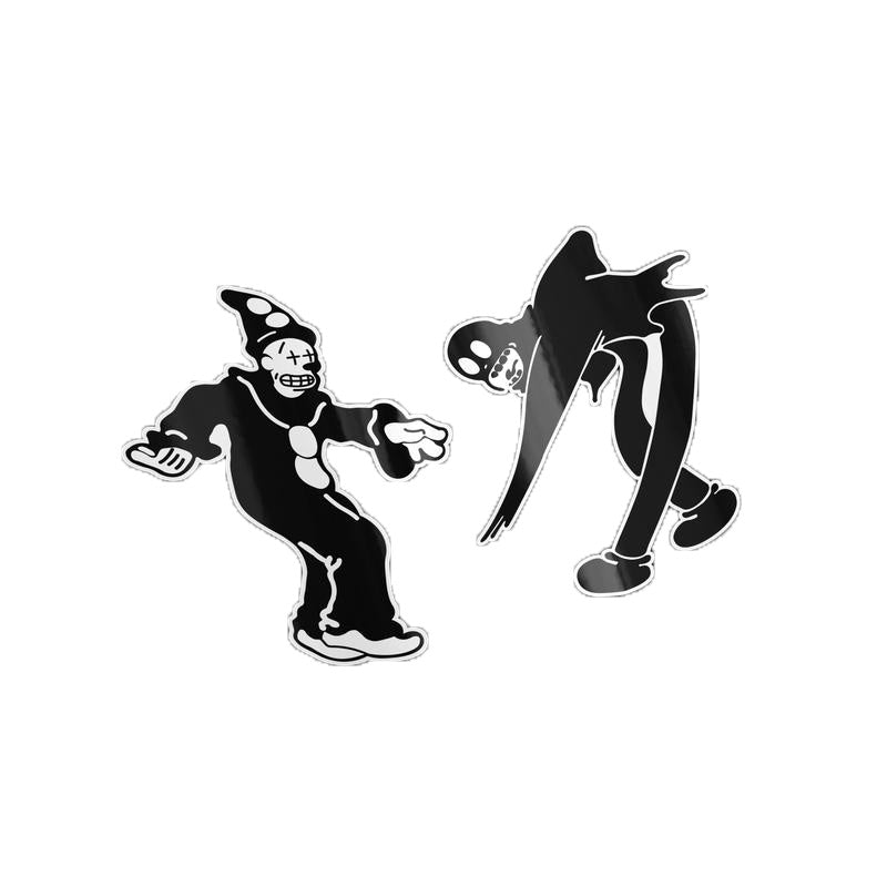 Waterproof Clown Sticker