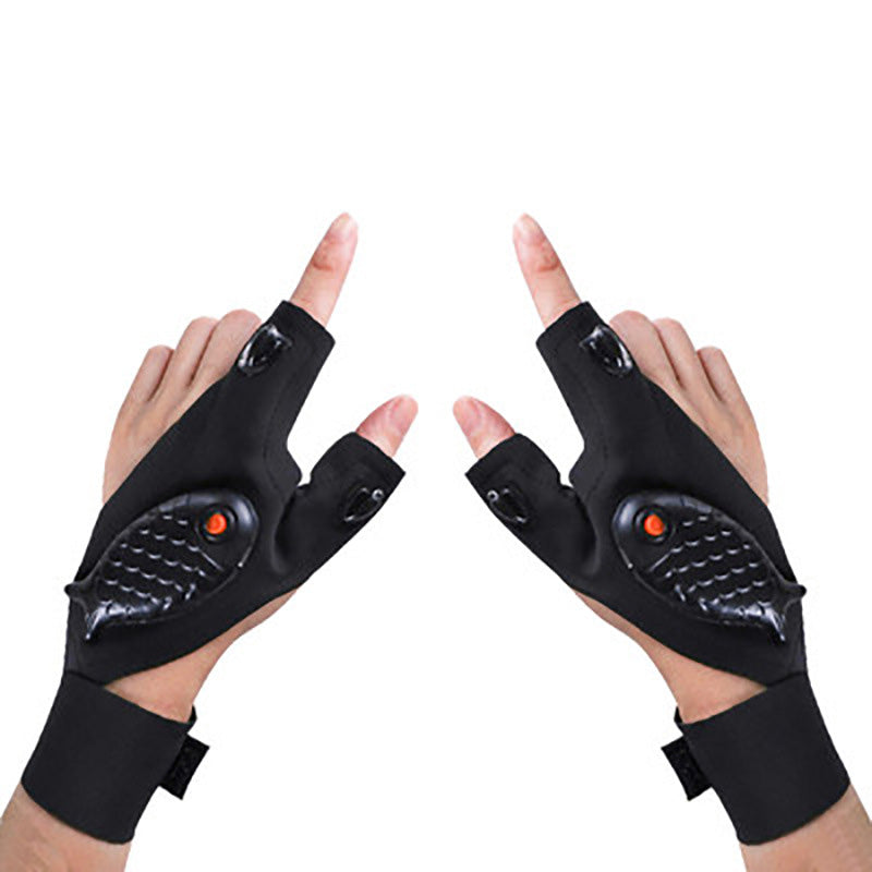 Adjustable LED Flashlight Gloves(1 pair)