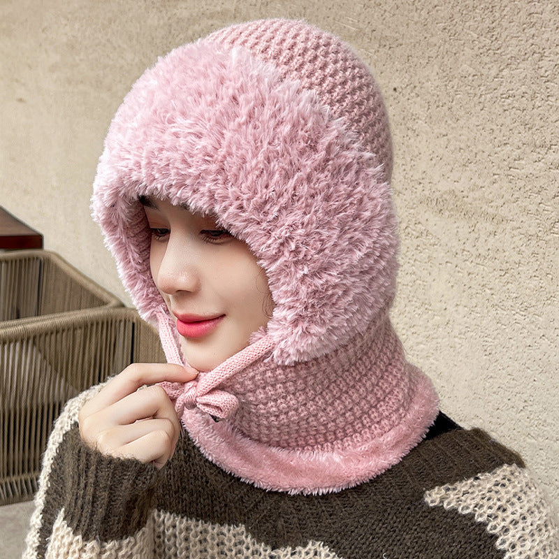 3-in-1 Knitted Beanie Hat