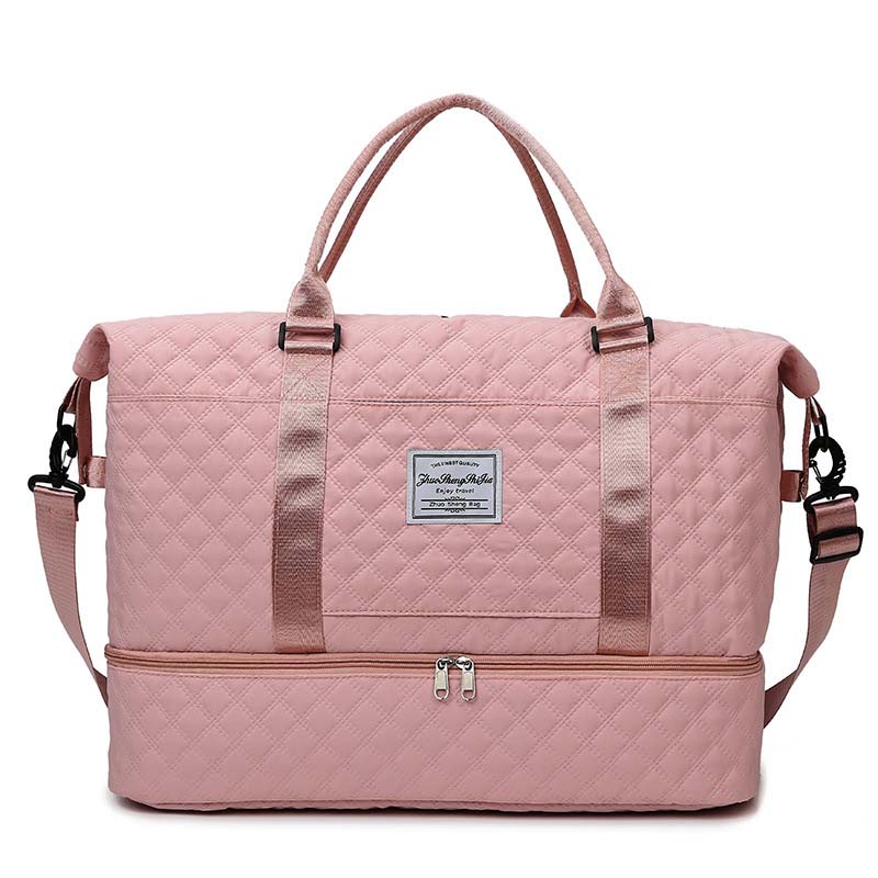 Diamond Grid Dry And Wet Separation Bag