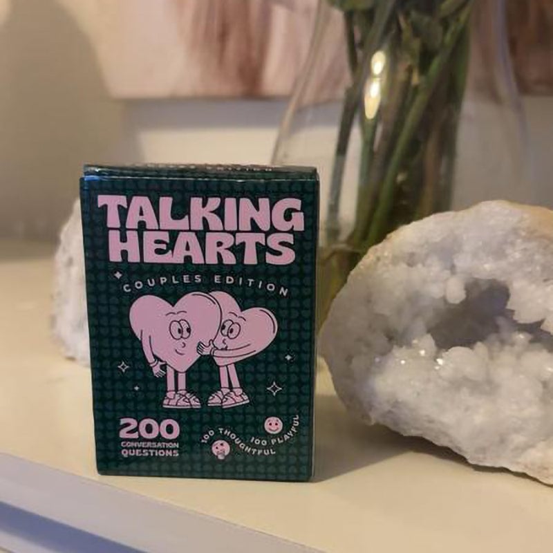Talking Hearts Couple Card Game
