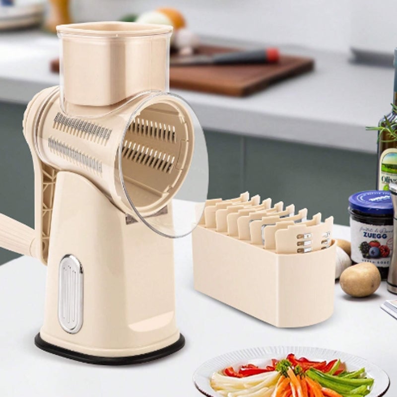 5 in 1 Cheese Vegetable Grater with Handle