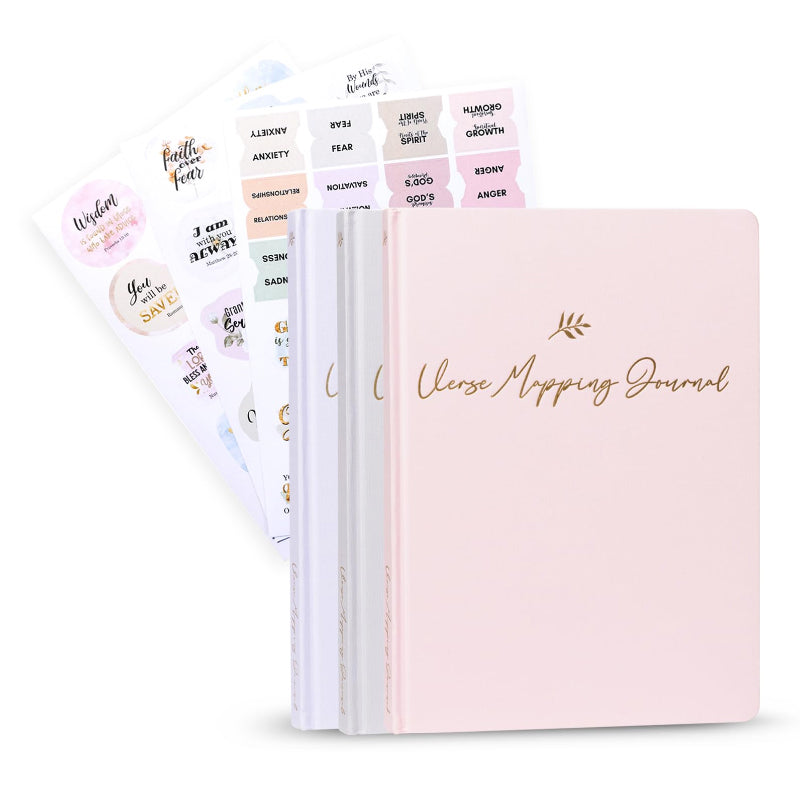Linen Bible Verse Mapping Journal
