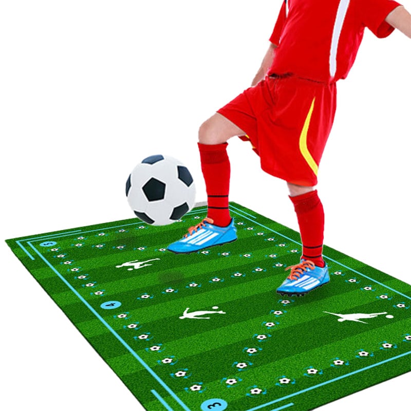 Silent Non-Slip Soccer Training Mat for All Levels