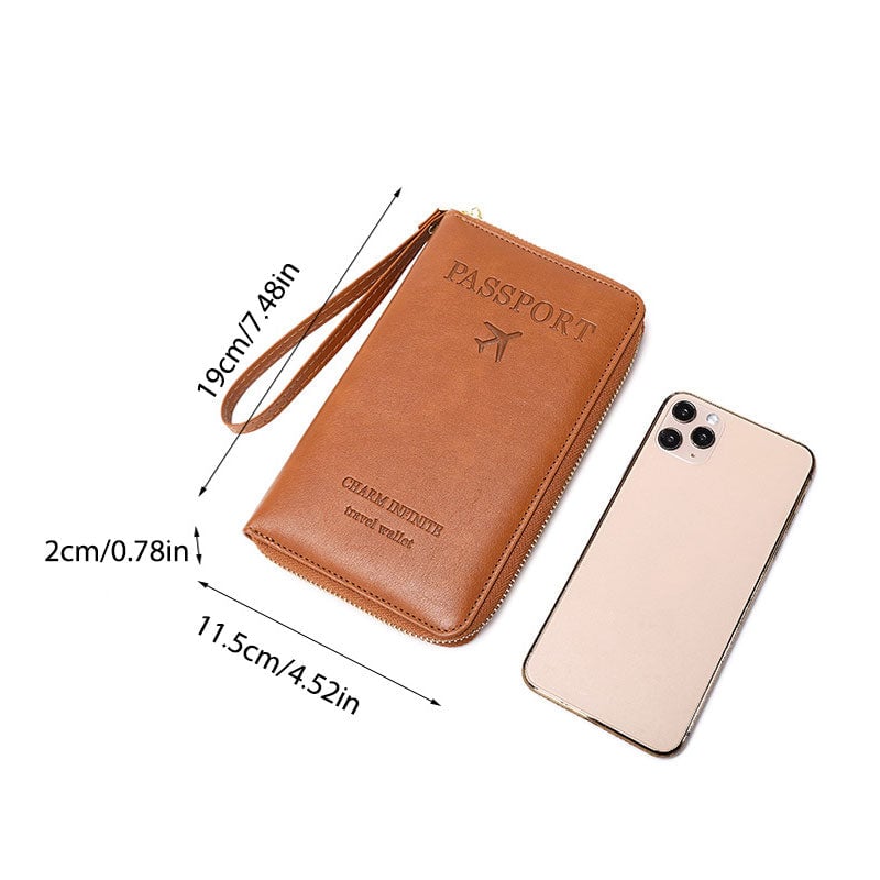 Multi-Functional RFID Passport Wallet