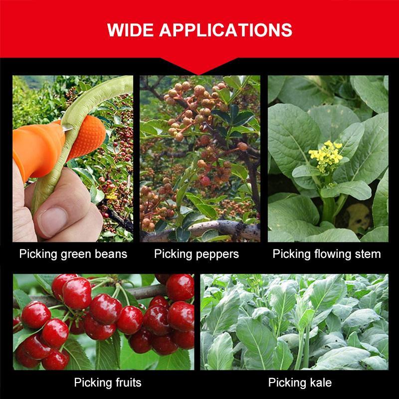 Pick vegetables, pick fruit thumb knife