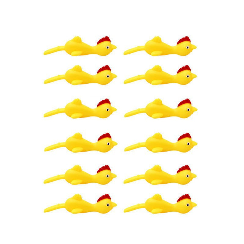 Slingshot Chicken Flying Finger Toy