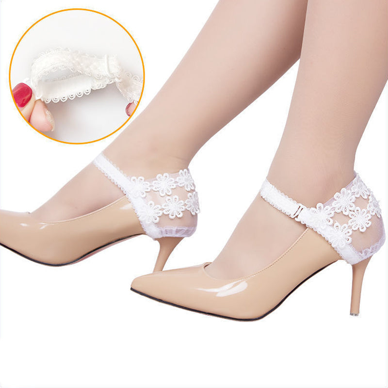 Lace High Heels Shoe Straps