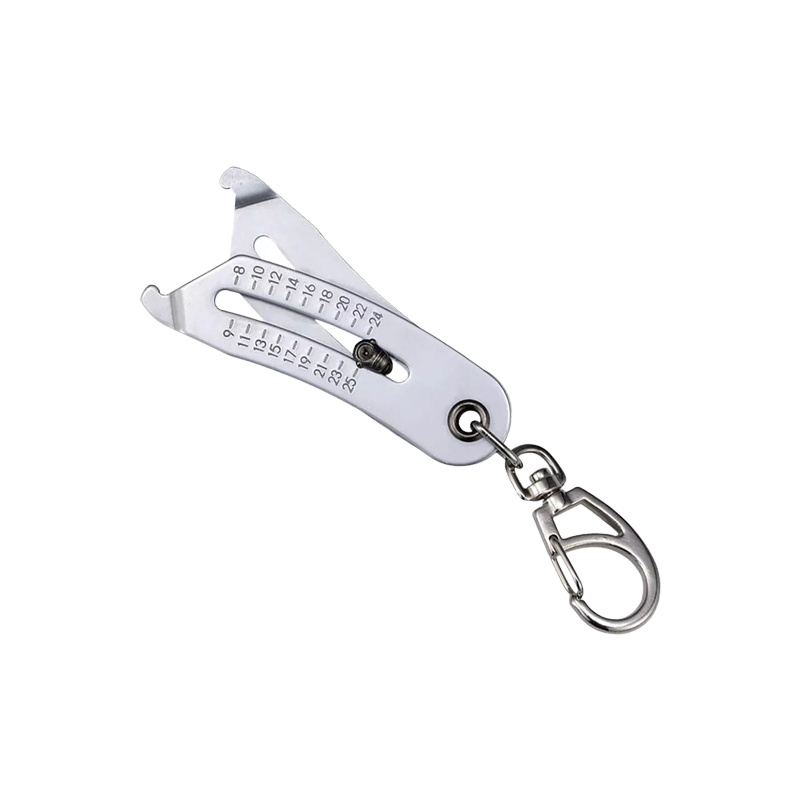Bolt Size Checker Keychain