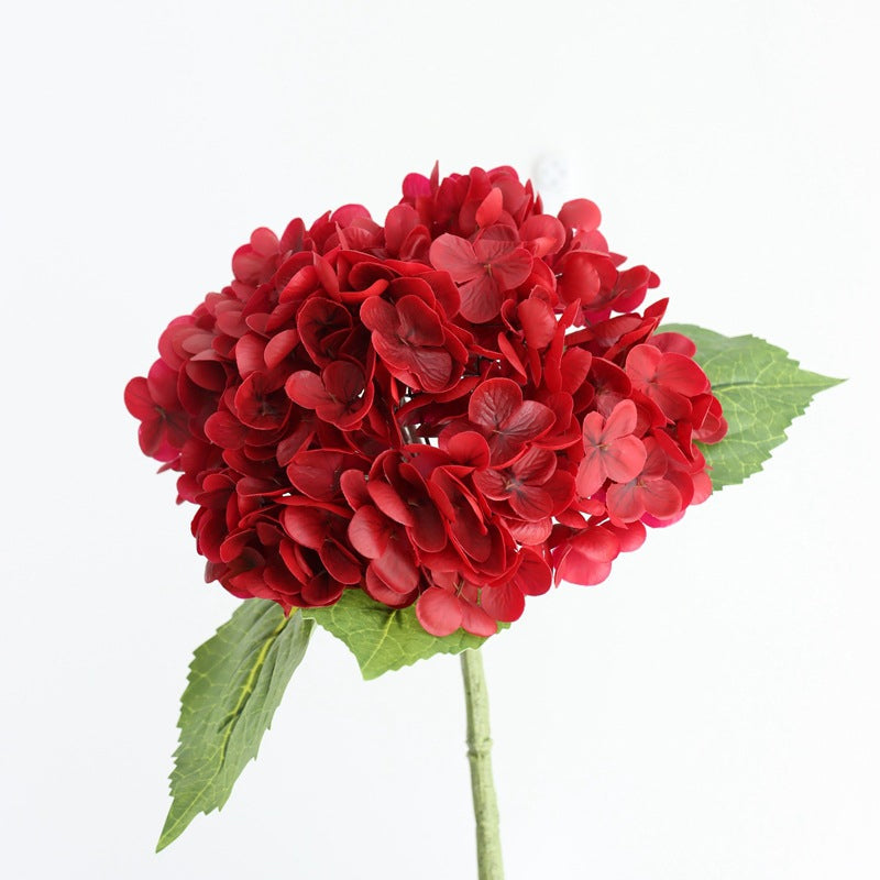 Outdoor artificial hydrangea flowers