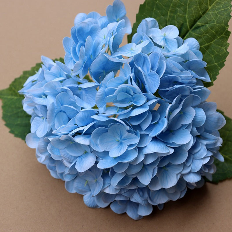 Outdoor artificial hydrangea flowers