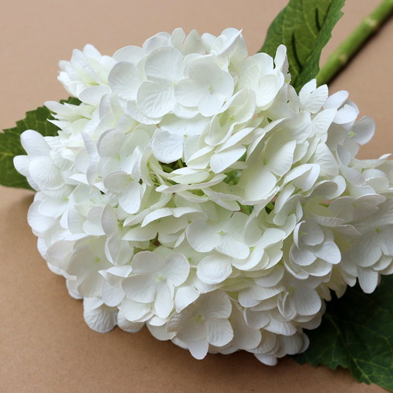 Outdoor artificial hydrangea flowers