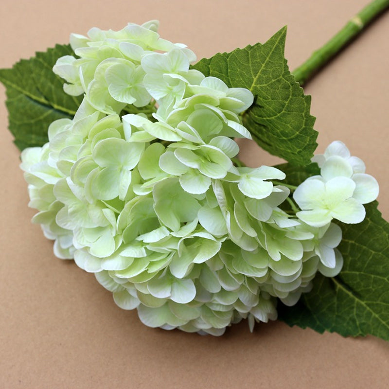 Outdoor artificial hydrangea flowers