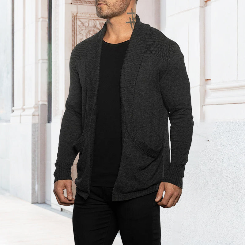 Men's Slim Cardigans With Pockets