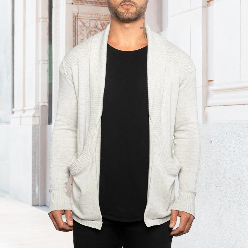 Men's Slim Cardigans With Pockets