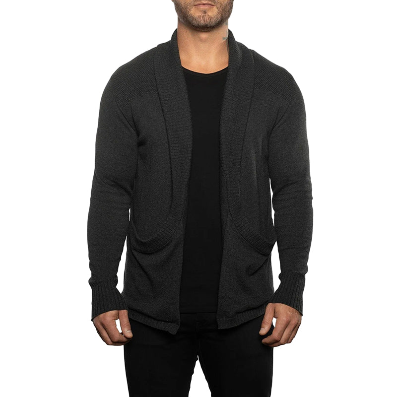 Men's Slim Cardigans With Pockets