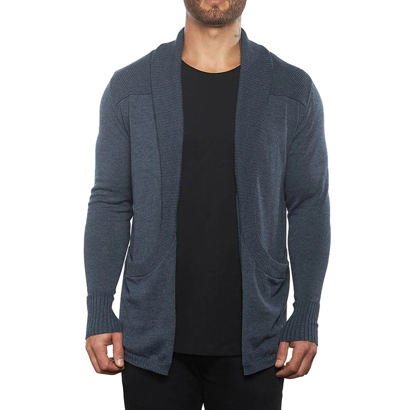Men's Slim Cardigans With Pockets