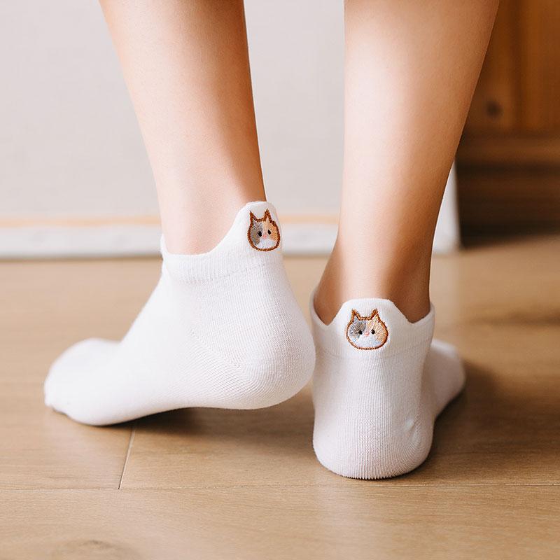 Cat Heel Socks