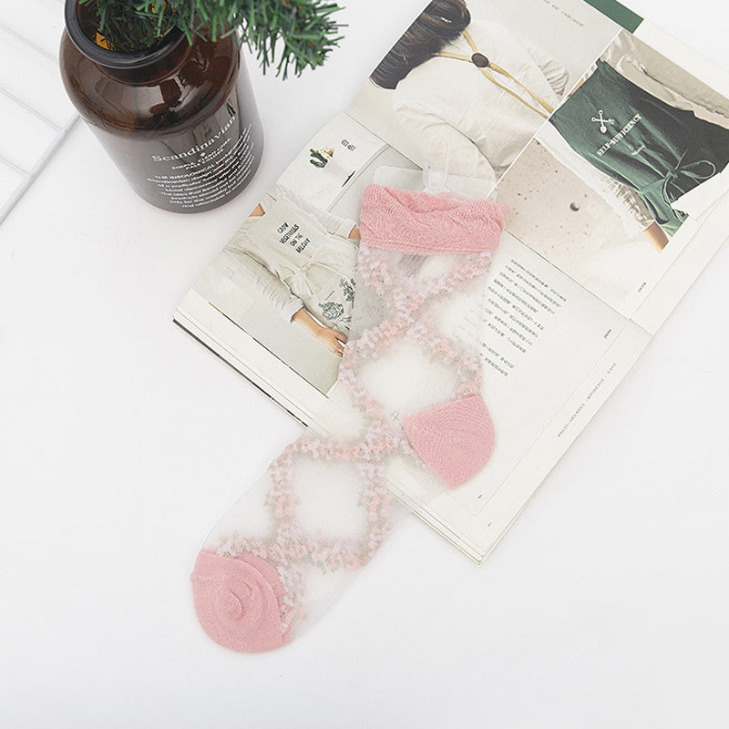 Lilyrhyme™ Light Dreams, Ladies Thin Translucent Socks