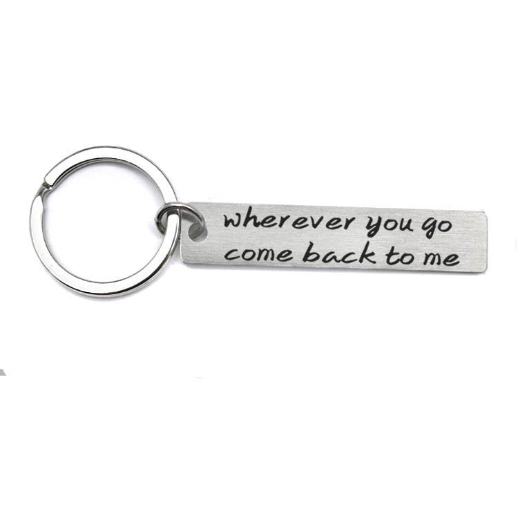The Promise of Living Together Keychain