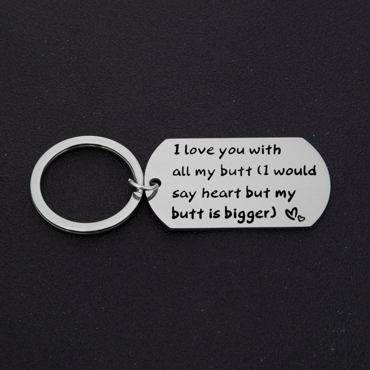 The Promise of Living Together Keychain