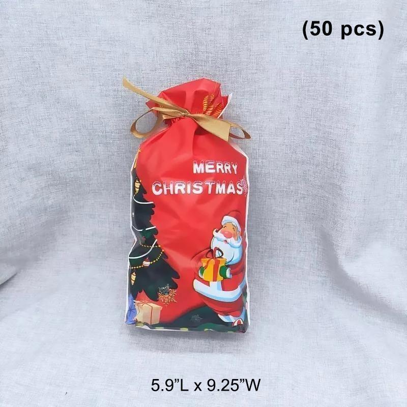 Drawstring Christmas Gift Bags