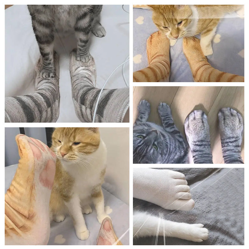 3D Print Novelty Animal Paw Socks