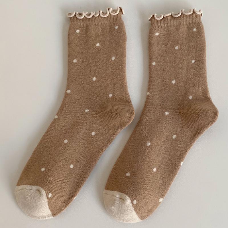 Lilyrhyme™ Ladies Polka Dot Retro Socks